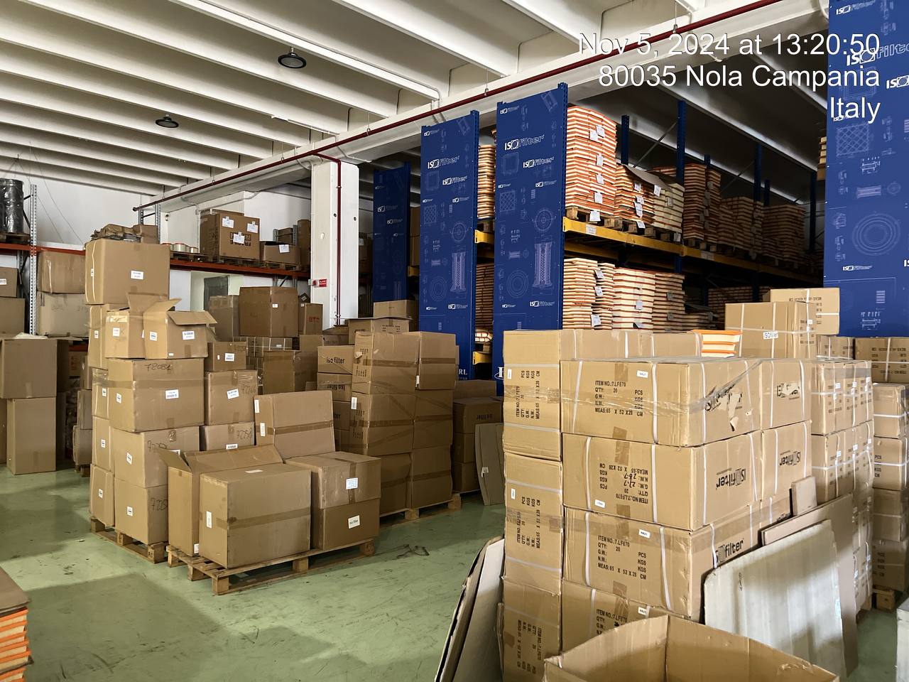 Warehouse packing.