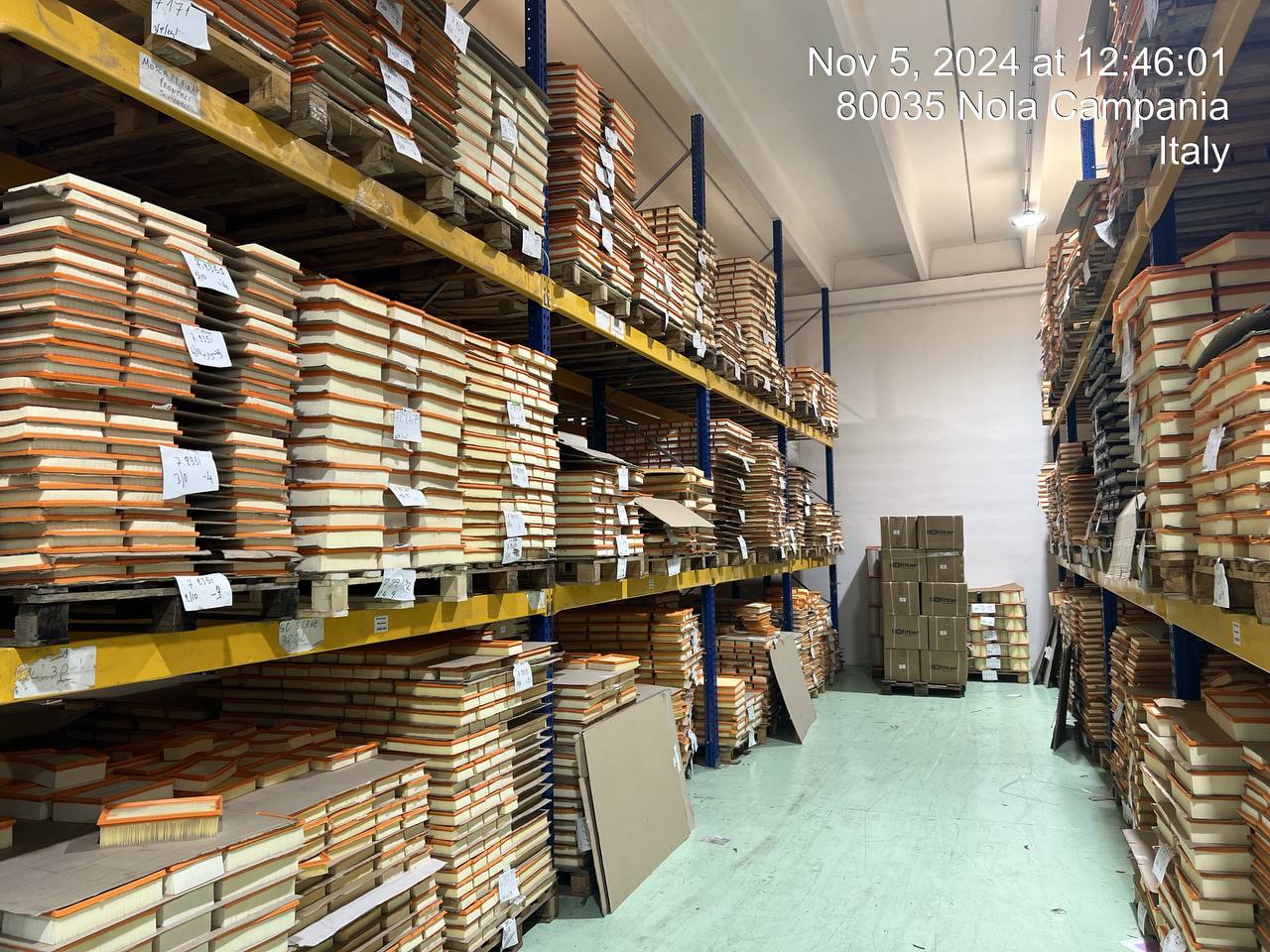 Warehouse storage.