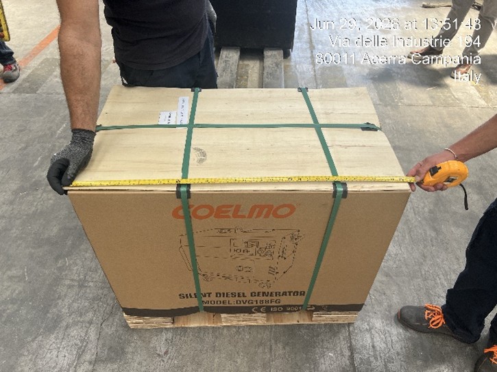 Packing measurement.