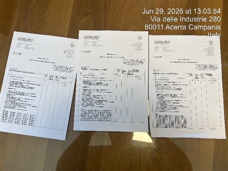 Document comparison.