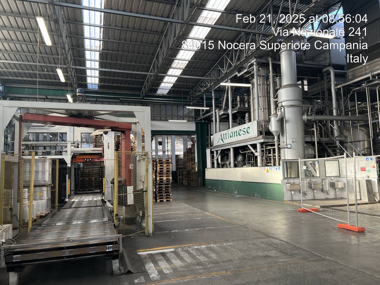 Warehouse equipment.