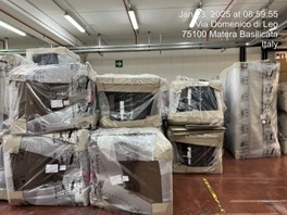 Stored product.