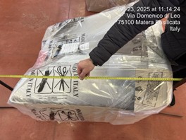 Packing measurement.