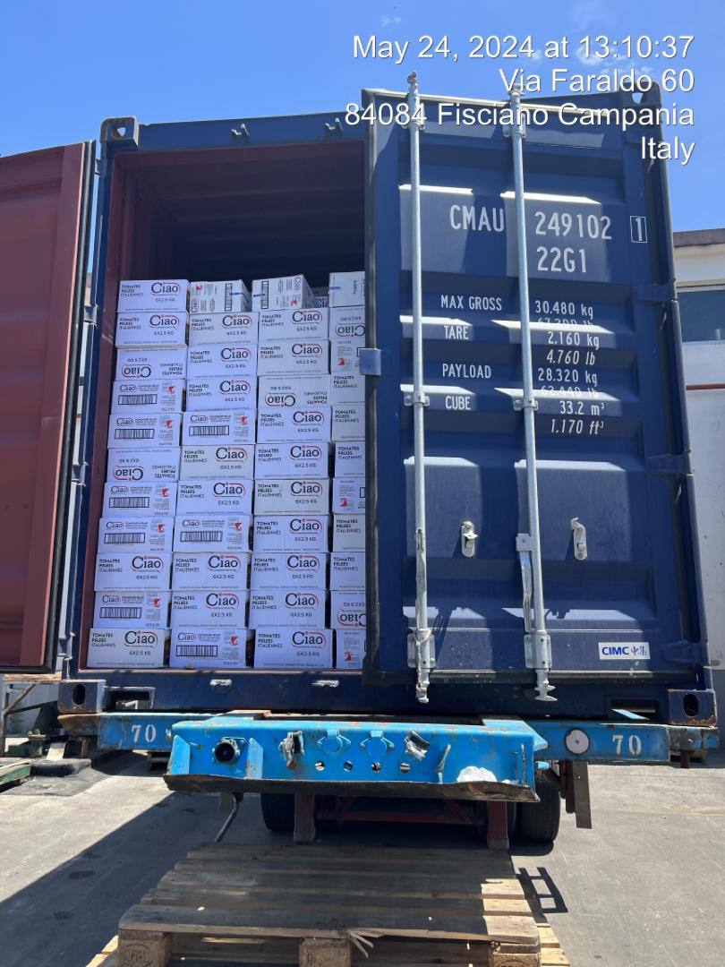 Loaded cargo. May 2024 photographic record; other visits retain their own findings.