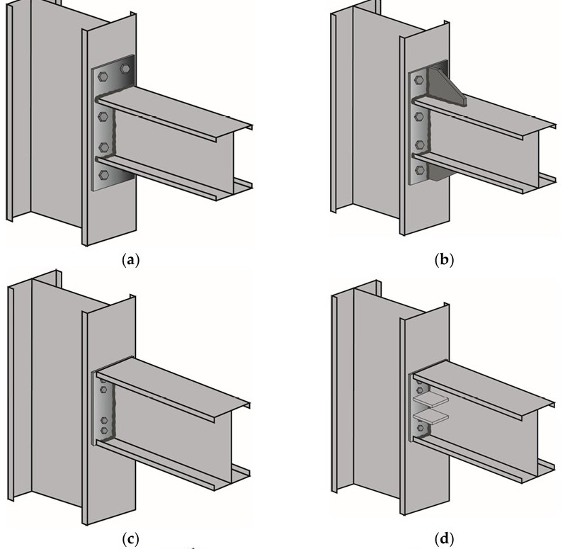 Supplied connection configurations from the collaborative structural study. Model representation is distinguished from test authorship.